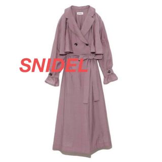 スナイデル(SNIDEL)のSNIDEL❤️美品❤️シアートレンチコート❤️LAV(トレンチコート)