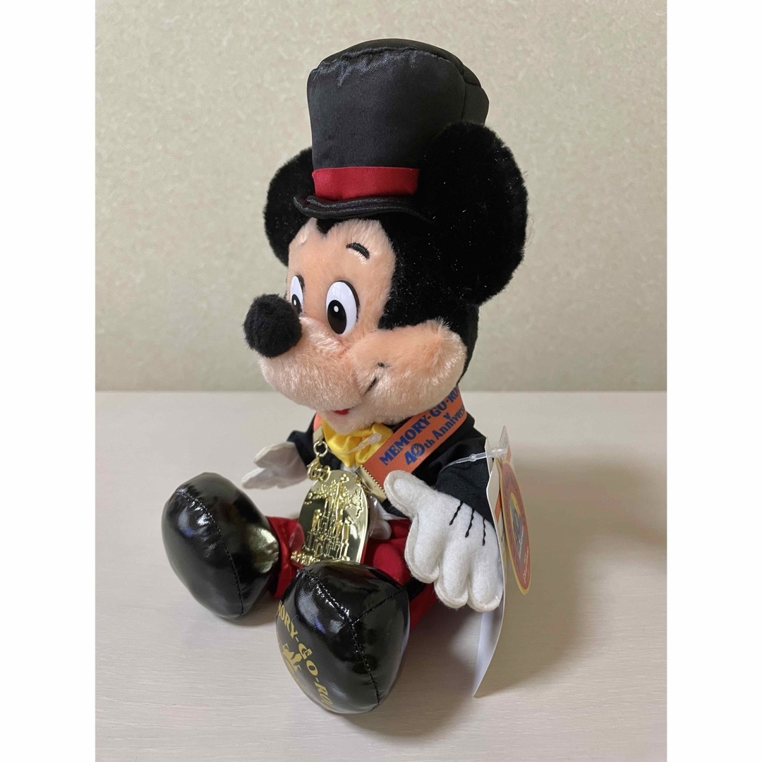 タグ付】ディズニー 40周年 メモリーゴーラウンド ミッキー ぬいぐるみ