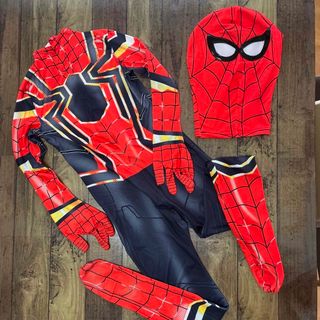 スパイダーマン コスプレ 130(衣装一式)