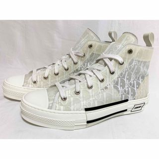 ディオールオム(DIOR HOMME)の希少 超美品 ディオールオム オブリーク B23 ハイカットスニーカー 42(スニーカー)