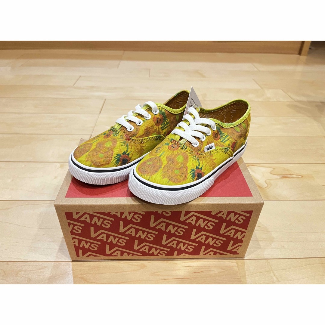 14.0cm vans オーセンティック ゴッホ　ひまわり