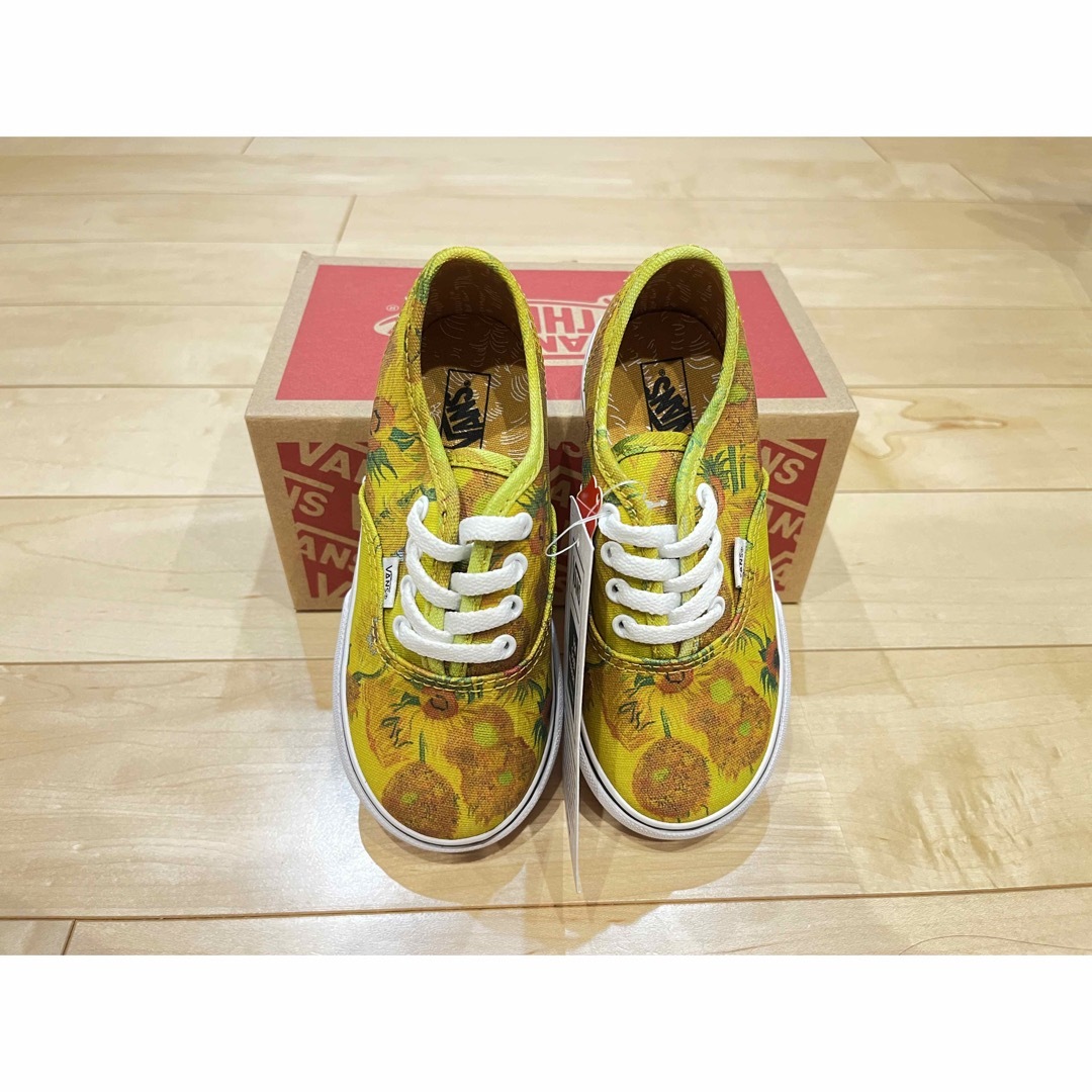 AUTHENTIC(VANS) - 14.0cm vans オーセンティック ゴッホ ひまわりの