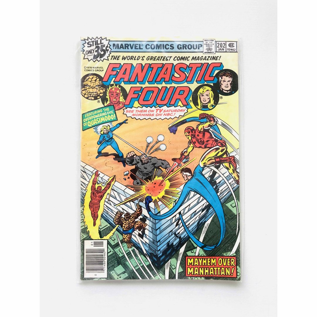 MARVEL(マーベル)のアメリカンコミック『ファンタスティックフォー』1979年ビンテージ本／アメコミ エンタメ/ホビーの漫画(アメコミ/海外作品)の商品写真