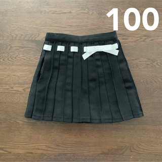 コムサイズム(COMME CA ISM)のコムサイズム　プリーツ　スカート　黒　ブラック　90 100 110(スカート)