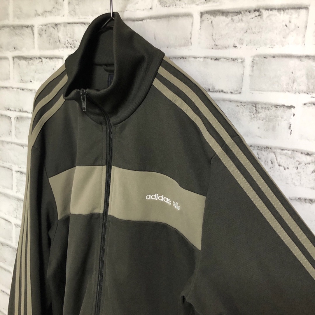 Originalsadidas   希少カーキXL⭐️adidasトラックジャケット