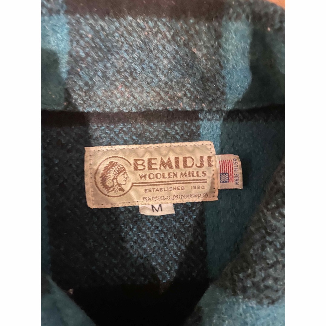 BEMIDJI ウールジャケットアメリカ製90sバッファローチェックCPOWTA