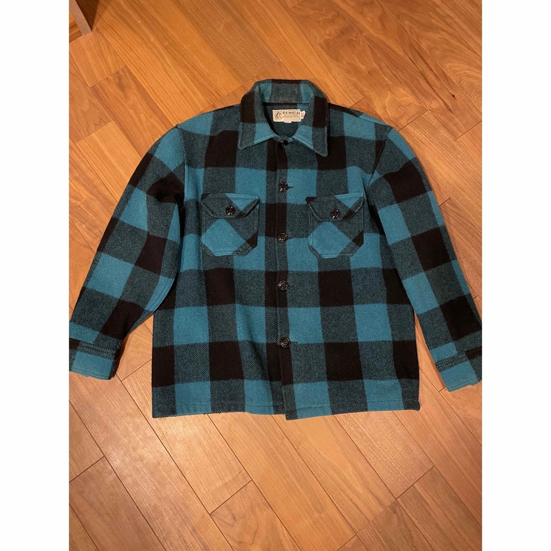 ペンドルトン PENDLETON 90s USA製 ウール チェックジャケット