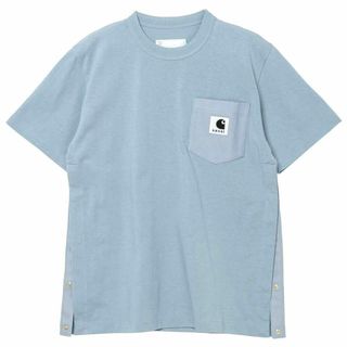 サイズ2 直営店限定 sacai Carhartt WIP Tシャツ NAVY