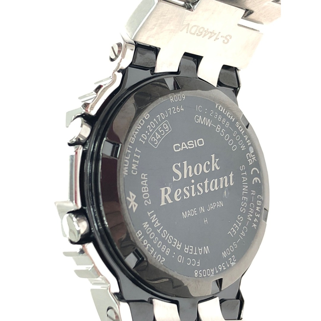 ▼▼CASIO カシオ メンズ腕時計 電波ソーラー デジタルウォッチ G-SHOCK Gショック フルメタル Bluetooth対応 GMW-B5000