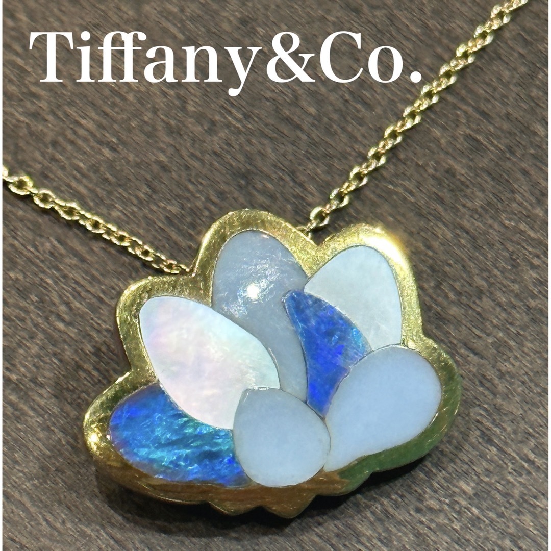 【レア】Tiffany&Co. 750 天然オパール ネックレス | フリマアプリ ラクマ