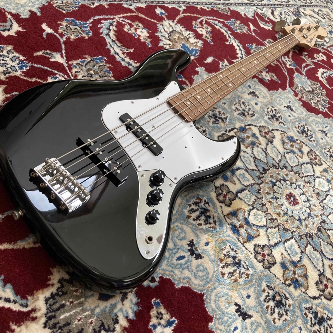 【美品】Fender Japan JB-STD BLKジャズベース フェンダー付属品純正ソフトケース