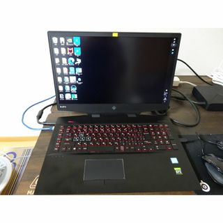 ヒューレットパッカード(HP)のOMEN by HP 17-cb0066TX ゲーミングノート　美品(ノートPC)