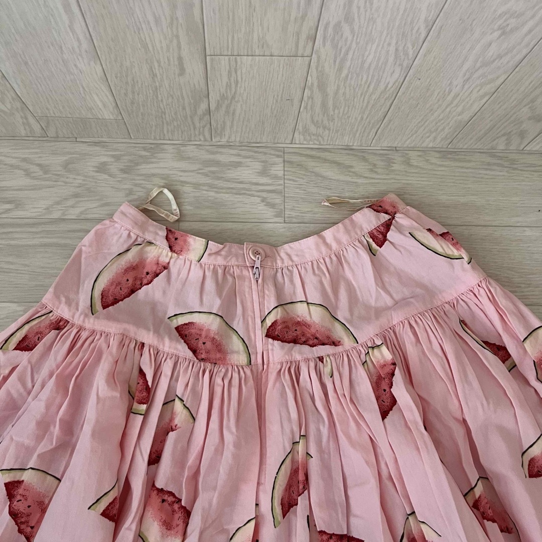 希少】ピンクハウス PINK HOUSE スイカ ロングスカート カネコイサオ 希少】ピンクハウス PINK HOUSE スイカ ロングスカート カネコイサオ