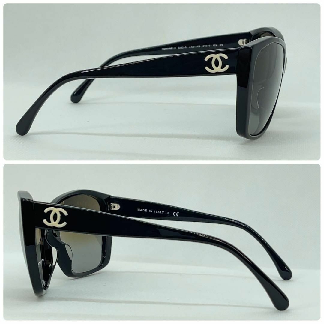 CHANEL サングラス シャネル 5203 ココマーク ラメ 良品