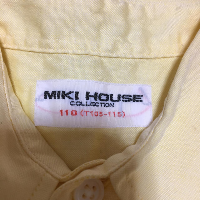 mikihouse(ミキハウス)のMIKI HOUSEシャツ キッズ/ベビー/マタニティのキッズ服男の子用(90cm~)(ブラウス)の商品写真