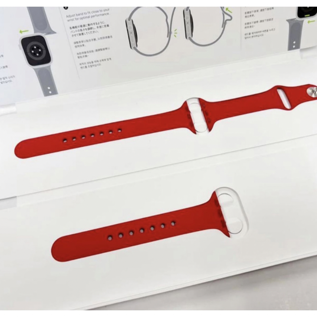 Apple Watch  9 GPSPRODUCT REDスポーツバンド