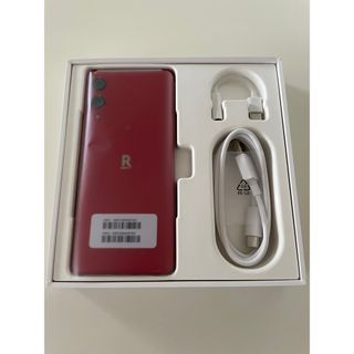 ラクテン(Rakuten)のRakuten Hand 5G Red P780 楽天モバイル(スマートフォン本体)