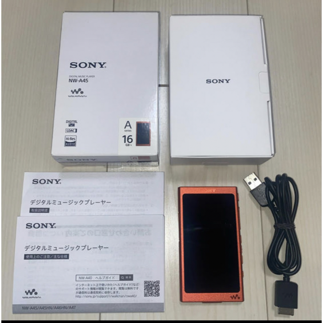 SONY - SONY NW-A45 ウォークマンの通販 by キンモクセイ's shop