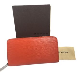 ルイヴィトン(LOUIS VUITTON)のルイヴィトン M60310 長財布  オレンジ LOUIS VUITTON ジッピーウォレット エピ(財布)