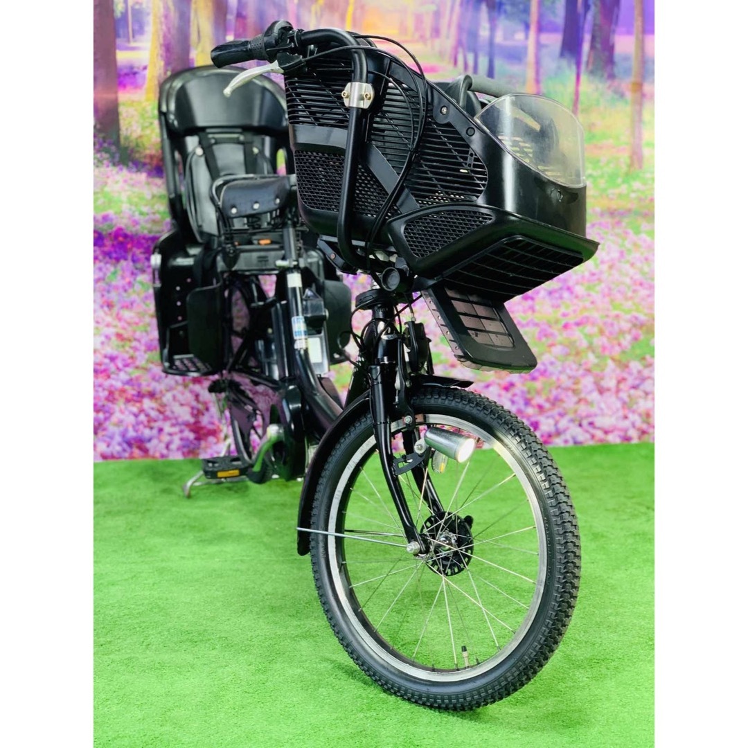 BRIDGESTONE - ☆5617子供乗せ電動アシスト自転車ブリヂストン3人乗り