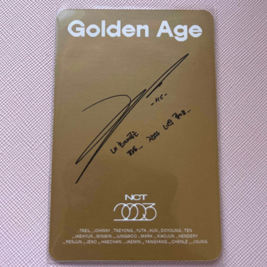 NCT GoldenAge ヘチャン トレカ HAECHAN DREAM 127 - K-POP/アジア