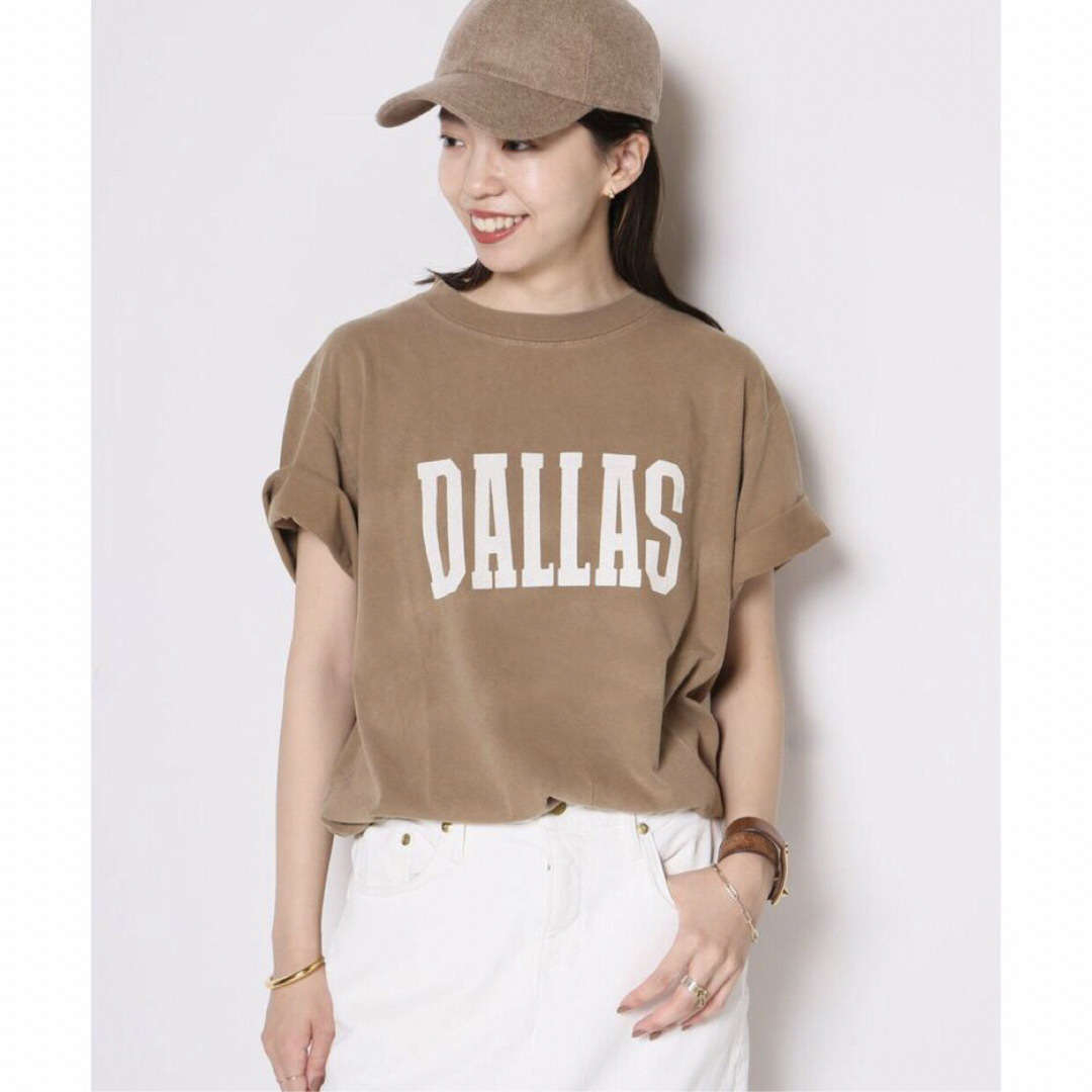 【REMI RELIEF】DALLAS Tシャツ(BROWN)