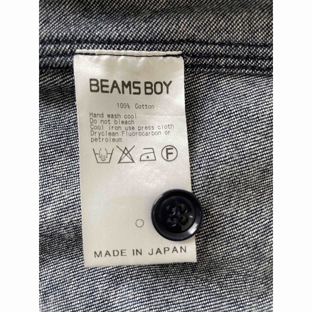 BEAMS BOY(ビームスボーイ)のビームスボーイ　デニムワンピース レディースのワンピース(ロングワンピース/マキシワンピース)の商品写真