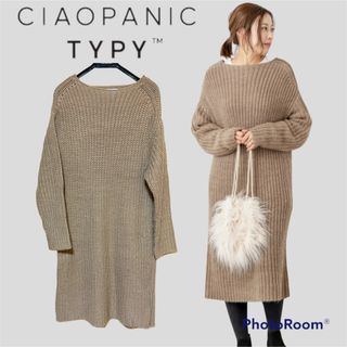 チャオパニックティピー(CIAOPANIC TYPY)のCIAOPANIC TYPY/チャオパニックティピー☻ニットワンピース(ひざ丈ワンピース)