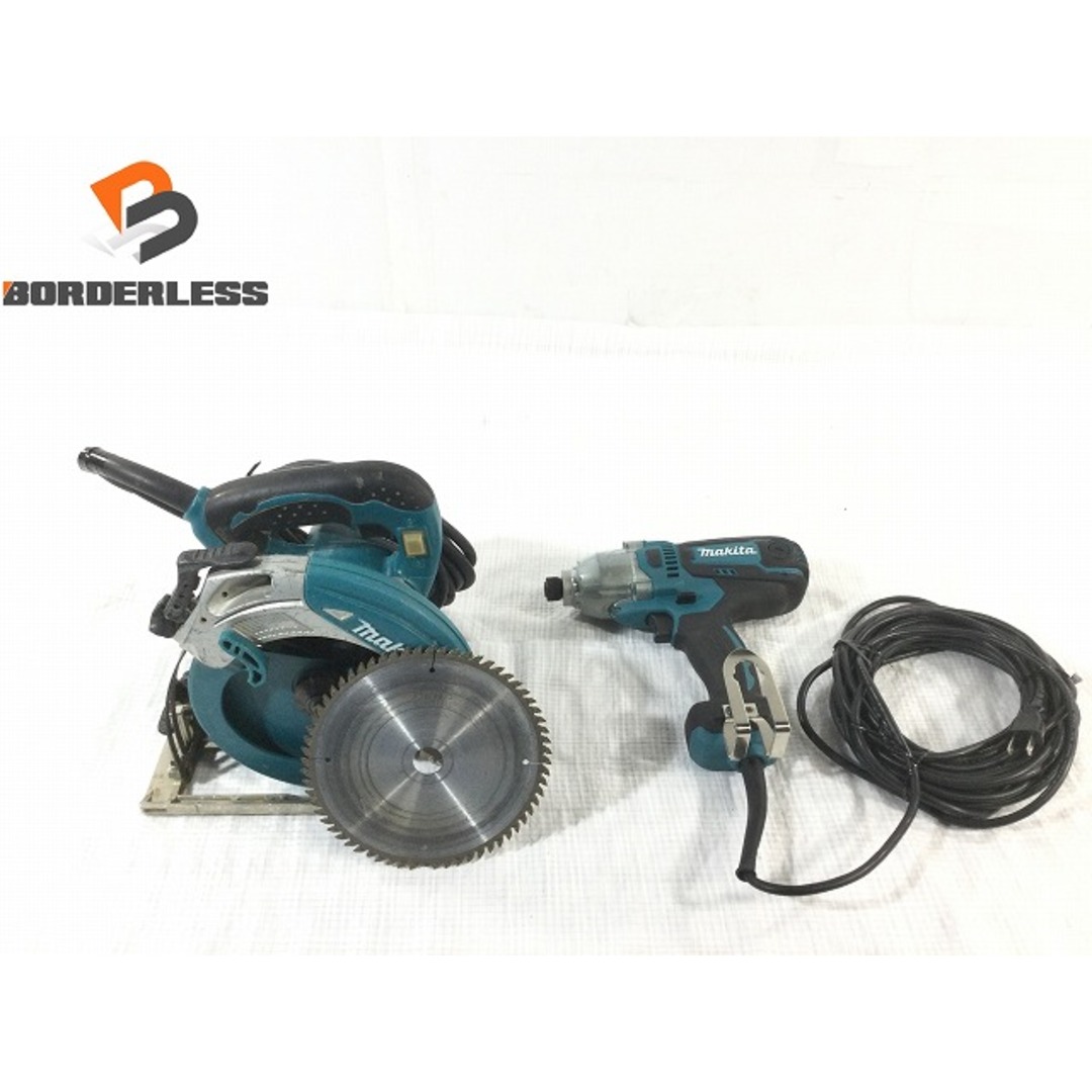 Makita - ☆中古品 2点セット☆ makita マキタ 100V インパクト