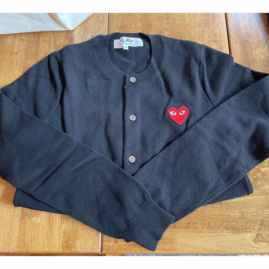 COMME des GARCONS - プレイコムデギャルソン カーディガンSの通販 by