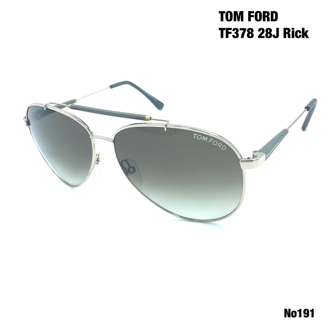 トムフォード　TOM FORD TF378 28J Rick サングラストムフォードEye取扱