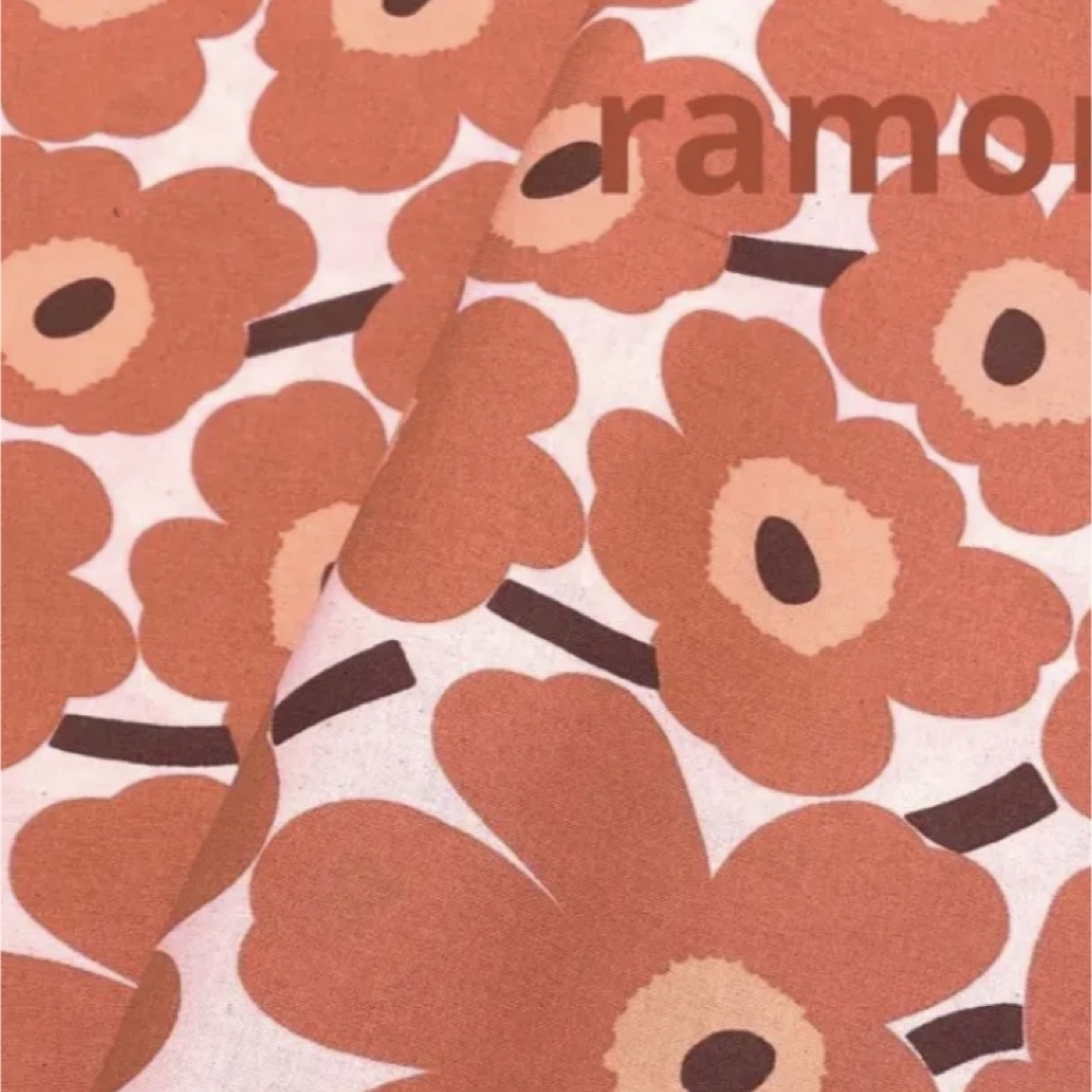 marimekko(マリメッコ)のmb様❤️訳あり 廃番 マリメッコ プケッティ レッドピンク🎄クリスマス限定 ハンドメイドの素材/材料(生地/糸)の商品写真