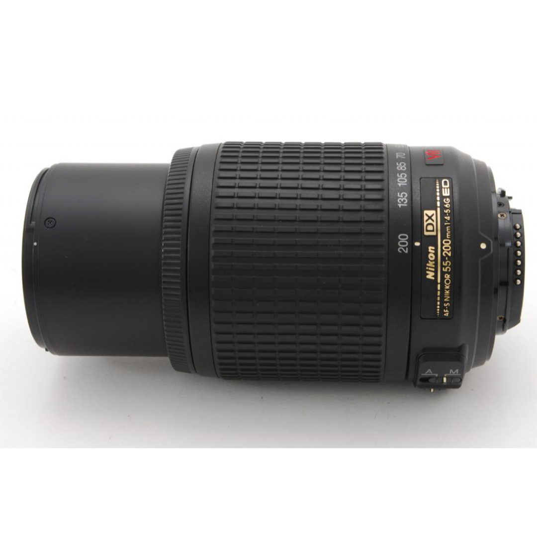 Nikon(ニコン)の❤️ニコンのメジャー望遠レンズ！★ニコン AF-S 55-200mm❤️ スマホ/家電/カメラのカメラ(レンズ(ズーム))の商品写真