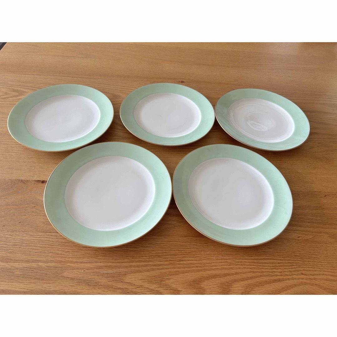 大倉陶園 ヴィンテージ hand decorated 手塗り金仕上げ レア品