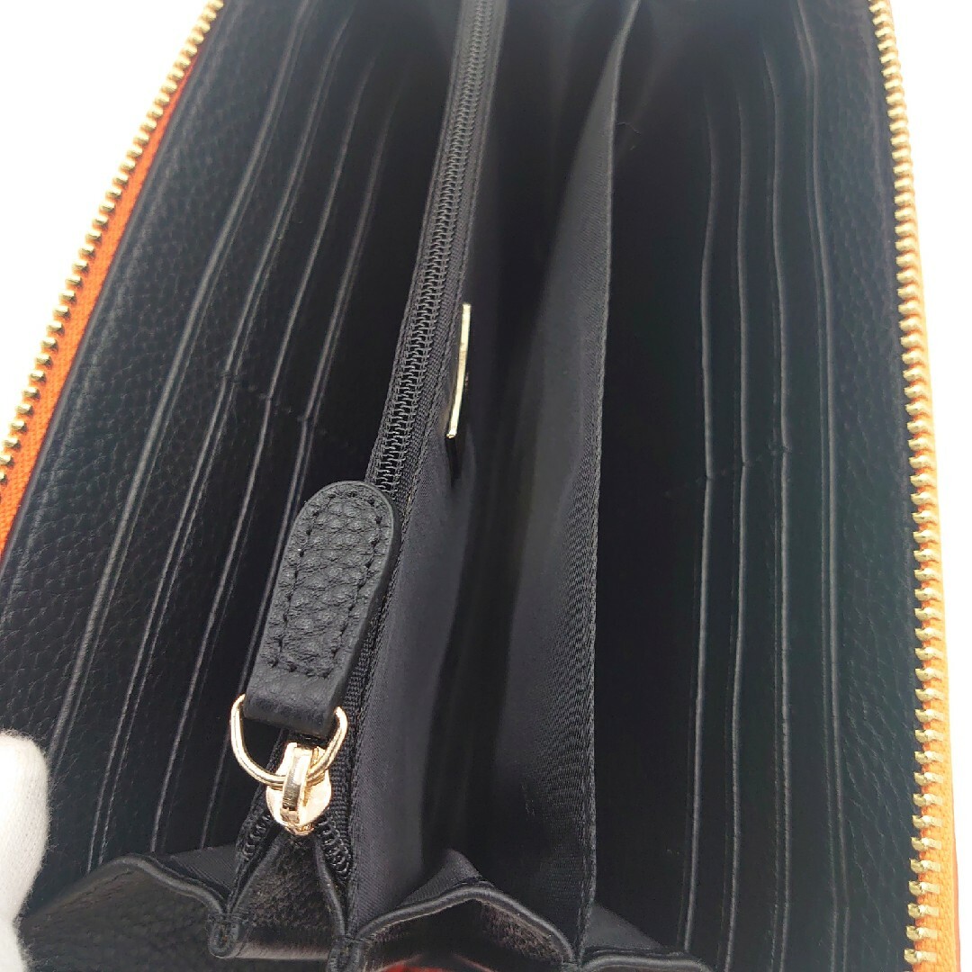 新品】Vivienne Westwood 長財布 オレンジ/ブルー 新品】Vivienne Westwood 長財布 オレンジ/ブルー