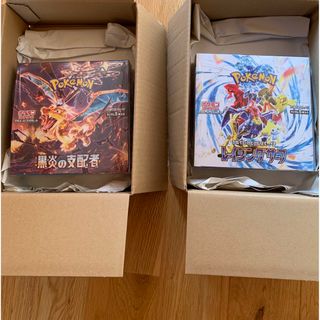 未開封ポケモンカード レイジングサーフ1BOX 黒煙の支配者1BOX シュリンク