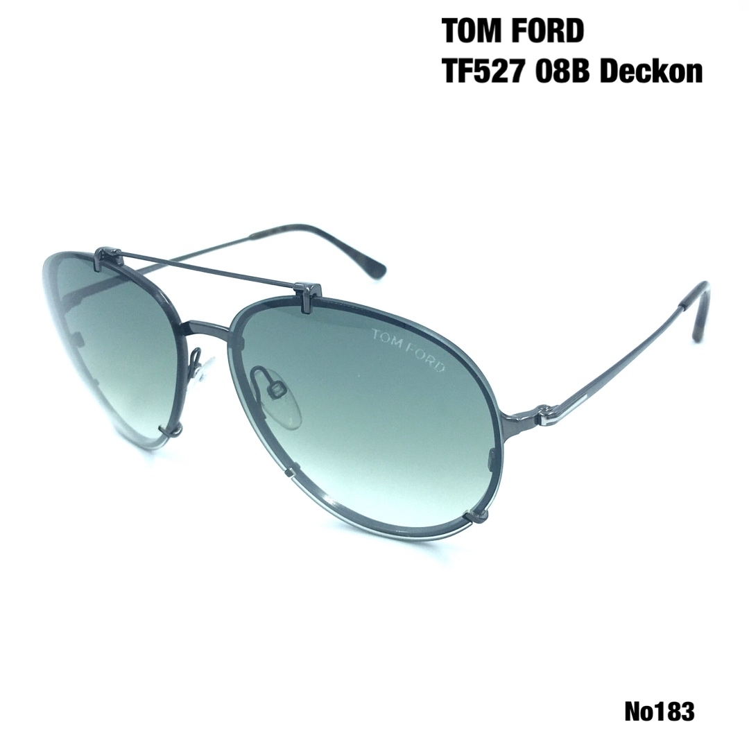 トムフォード TOM FORD TF527 08B Deckon サングラス-