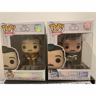 ディズニー(Disney)のFUNKO POP! ウォルト・ディズニー　マガジン　ディズニー100周年版(キャラクターグッズ)