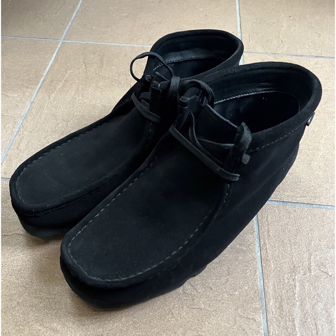 Clarks × BEAMS 別注 Wallabee Boot  ブラックブーツ