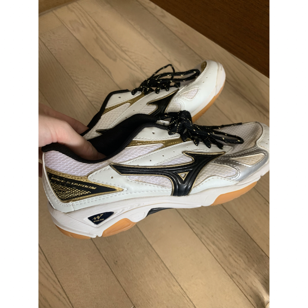 MIZUNO(ミズノ)のMIZUNO バレーボールシューズ　24.5cm レディースの靴/シューズ(その他)の商品写真