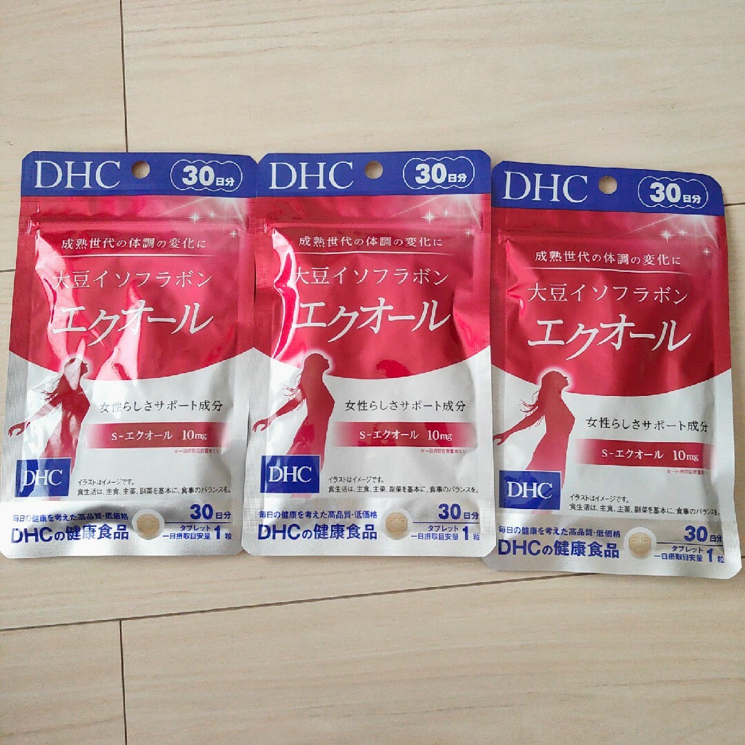 DHC大豆イソフラボンエクオール30日分　3袋