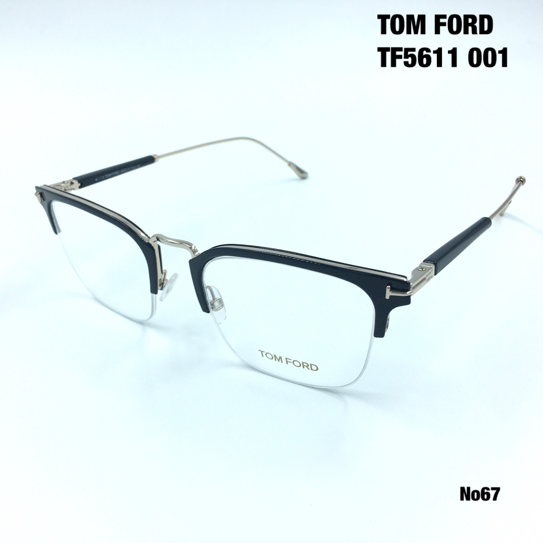 トムフォード TOM FORD TF5611 001 メガネフレーム - サングラス/メガネ