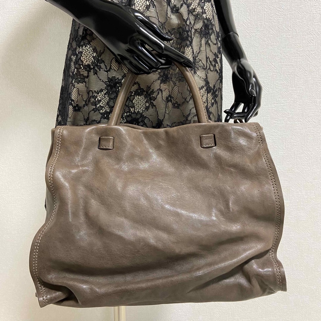 BARNEYS NEW YORK - ˚✧₊ ANDREA MABIANI リボン アイコンレザー