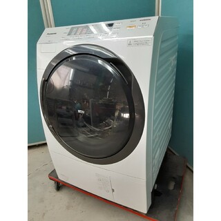 パナソニック(Panasonic)のパナソニック　ドラム式洗濯乾燥機10kg/6kg　ダニバスターNA-VX3700(洗濯機)
