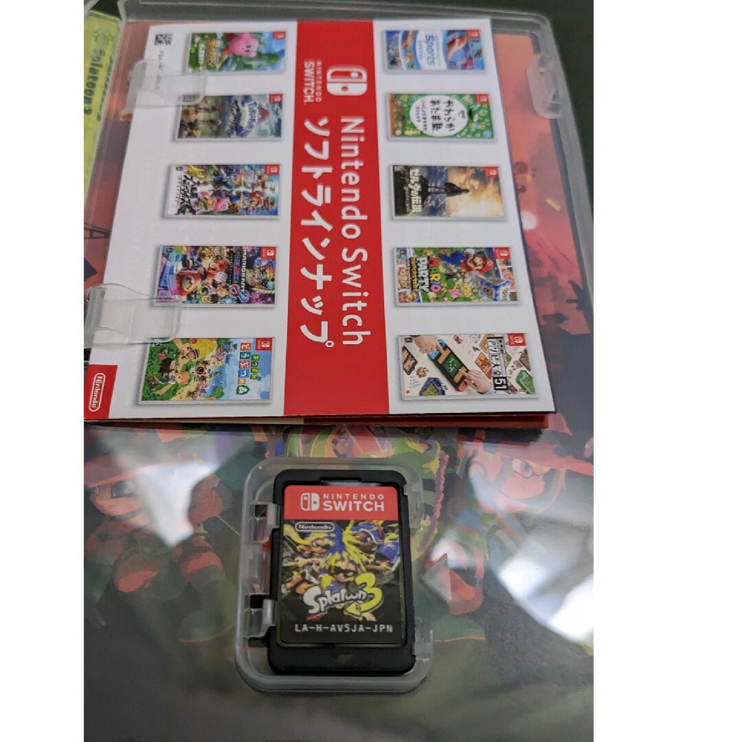 スプラトゥーン3 Switch エンタメ/ホビーのゲームソフト/ゲーム機本体(家庭用ゲームソフト)の商品写真