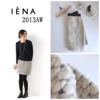 イエナ(IENA)のIENA☆モヘア・ウールスカート(ミニスカート)