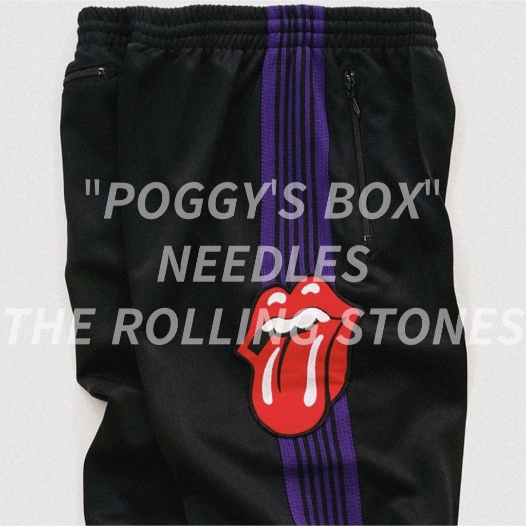 POGGY’S BOX NEEDLES ローリングストーンズ トラックパンツ S