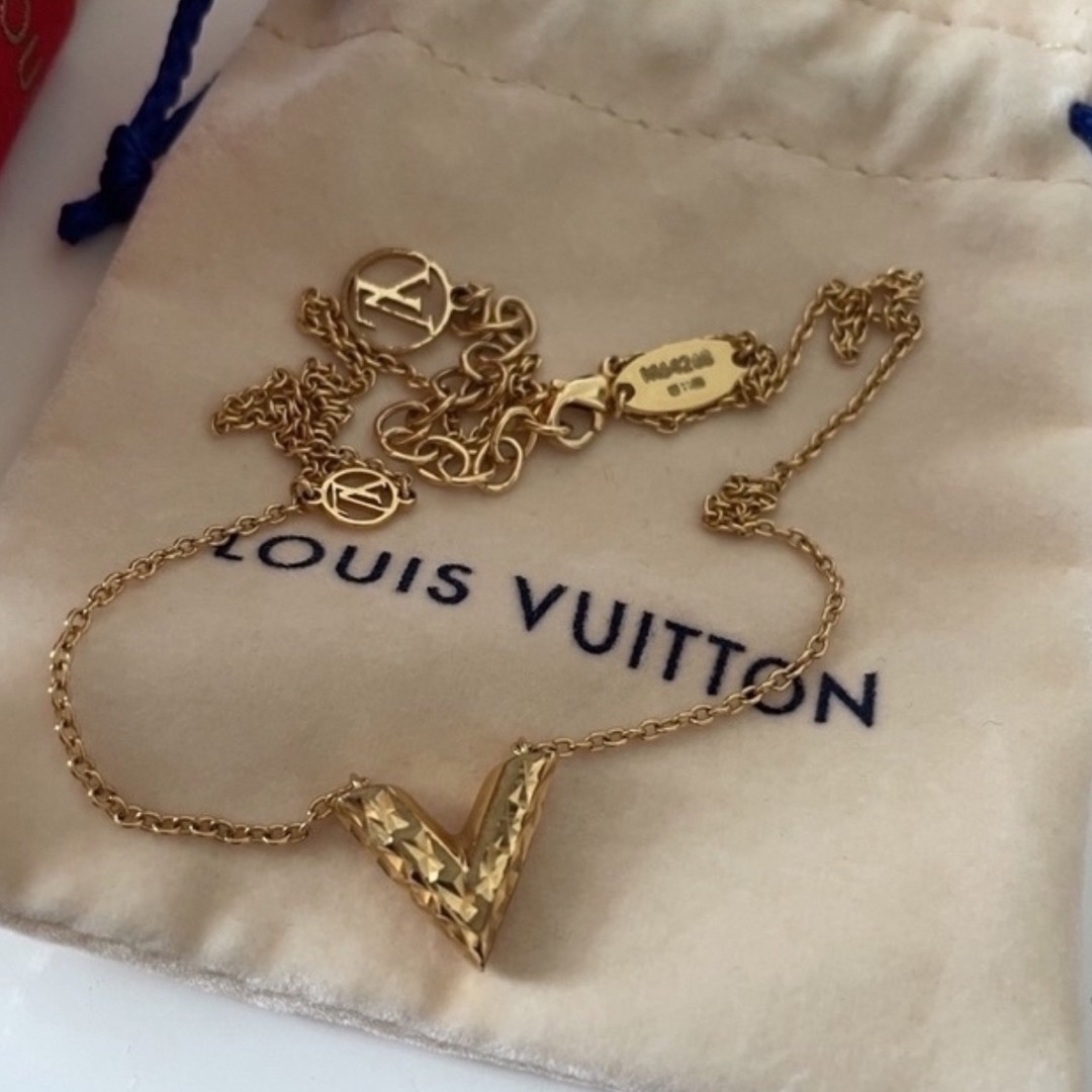 LOUIS VUITTON - ルイヴィトン ネックレス コリエ・エセンシャルv