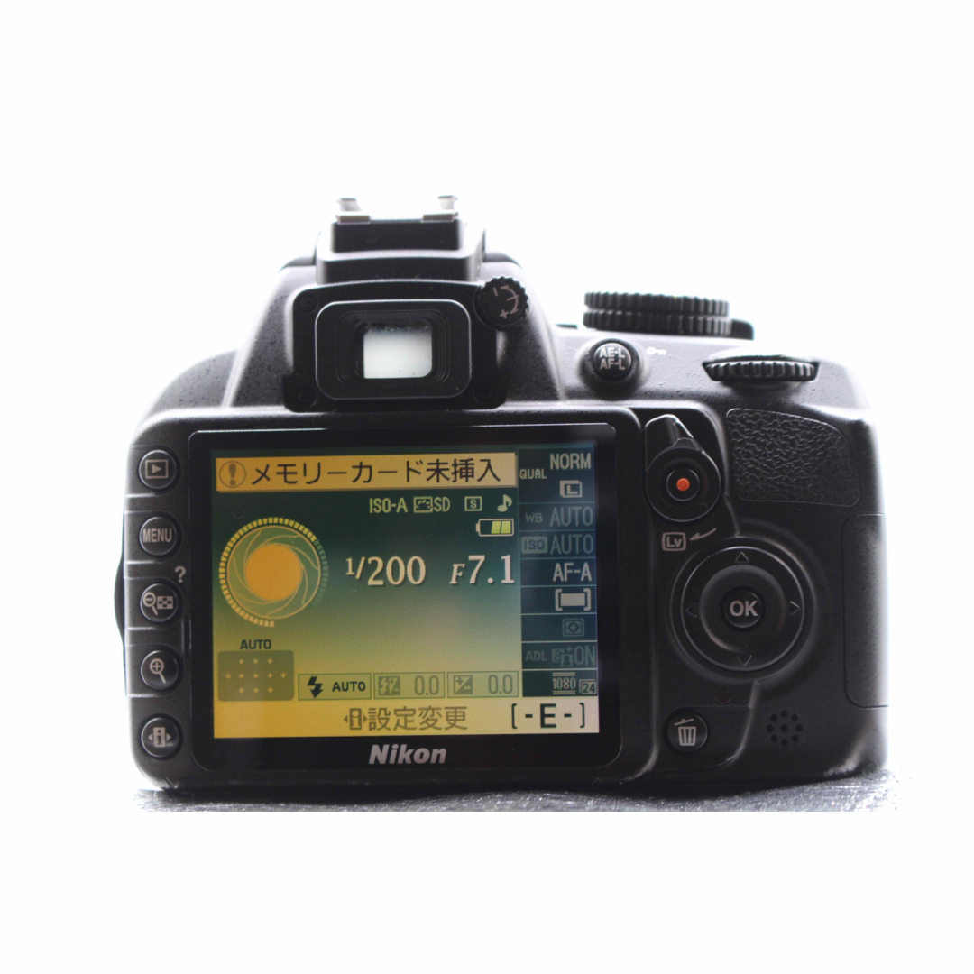 Nikon - ショット小、状態◎、コスパ◎の大満足❤️Nikon D3100の通販 ...