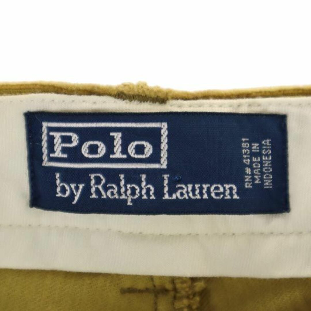 ポロバイラルフローレン 90s オールド コーデュロイパンツ w34 ブラウン系 Polo by Ralph Lauren メンズ 【中古】 【230923】